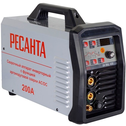 Сварочный аппарат инверторный Ресанта САИ-200АД AC/DC (200 А)